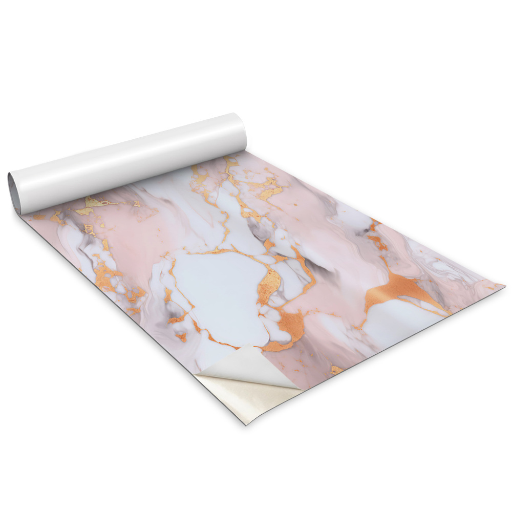 Tapeta na nábytek Pastelově růžový mramor