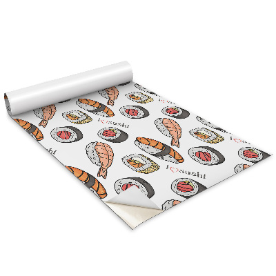 Tapeta na nábytek Kresba sushi