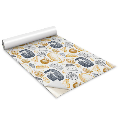 Samolepící tapeta na nábytek Kreslení sýrů