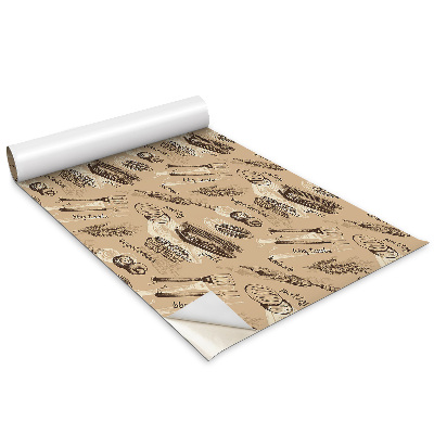 Samolepící fólie na nábytek Gril a kebab