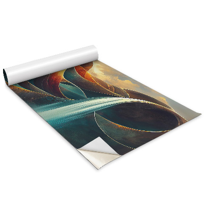 Fólie na nábytek Abstrakce vln