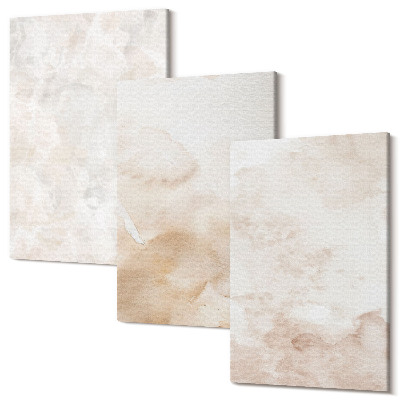 Sada obrazů triptych Módní textury ve světlých pastelových barvách