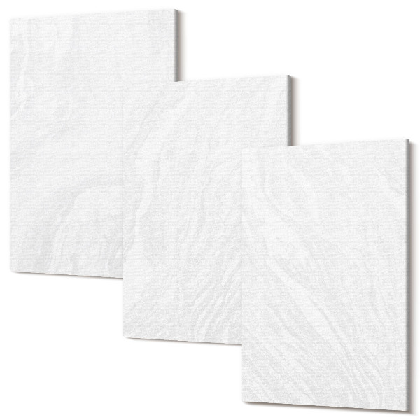 Sada obrazů na zeď triptych Elegantní mramorová lineární kamenná struktura