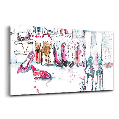 Obraz na skle Prvek ženskosti