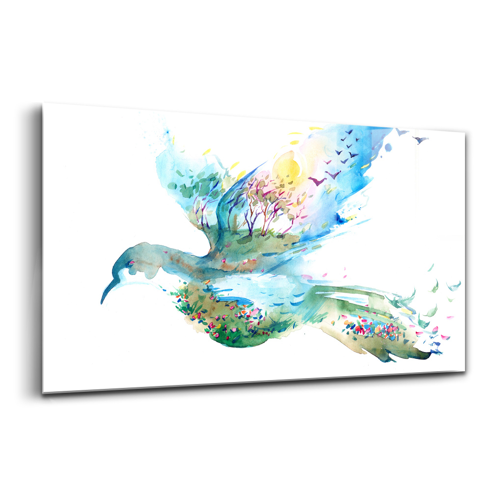 Skleněný obraz Abstraktní jde jaro