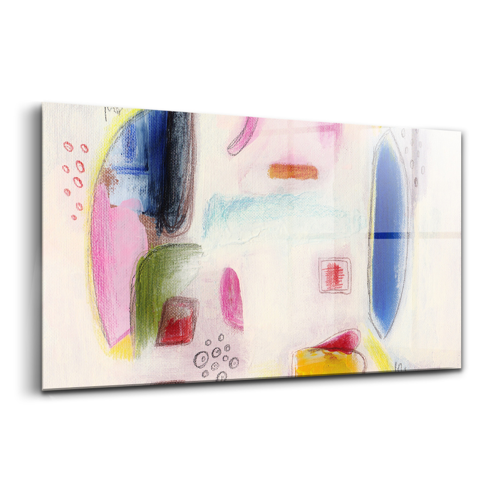 Skleněný obraz na stěnu Abstraktní kresba