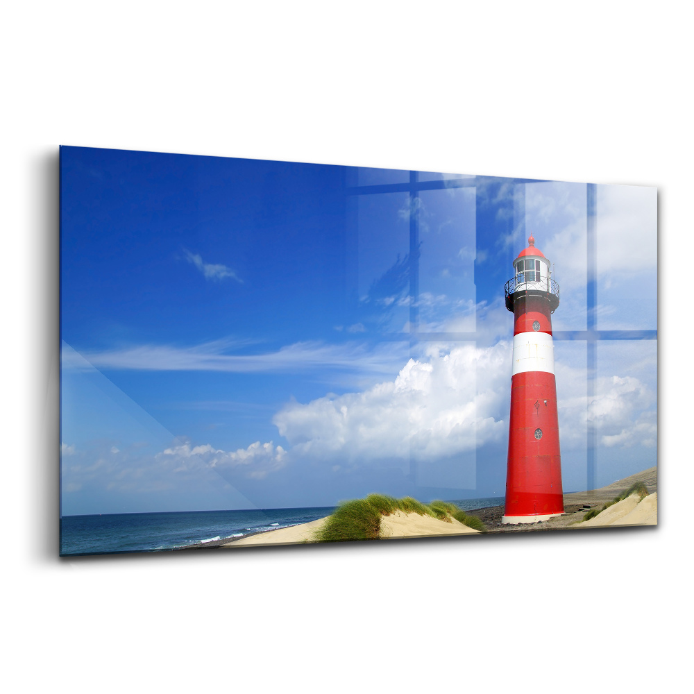 Skleněný obraz Maják