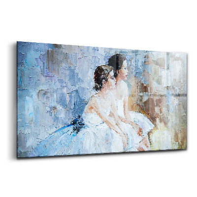 Obraz ze skla Mladé baletky