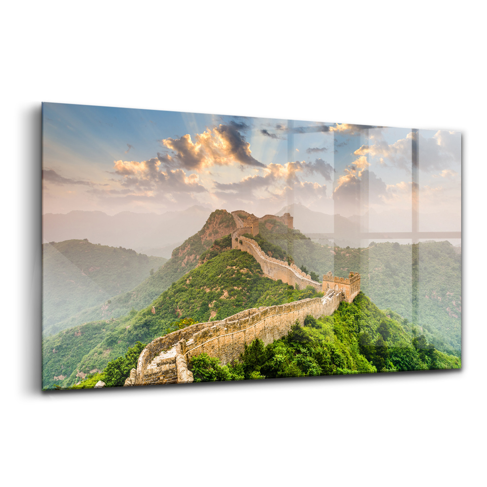 Skleněný obraz na stěnu Velká čínská zeď