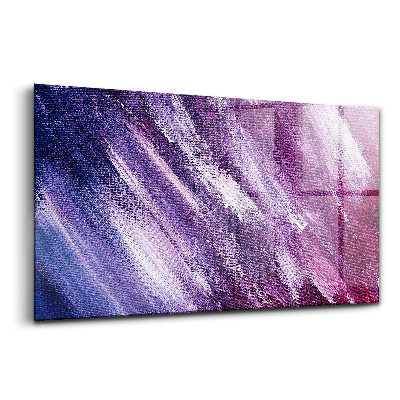 Obraz na skle Textura malovaná akrylovými barvami