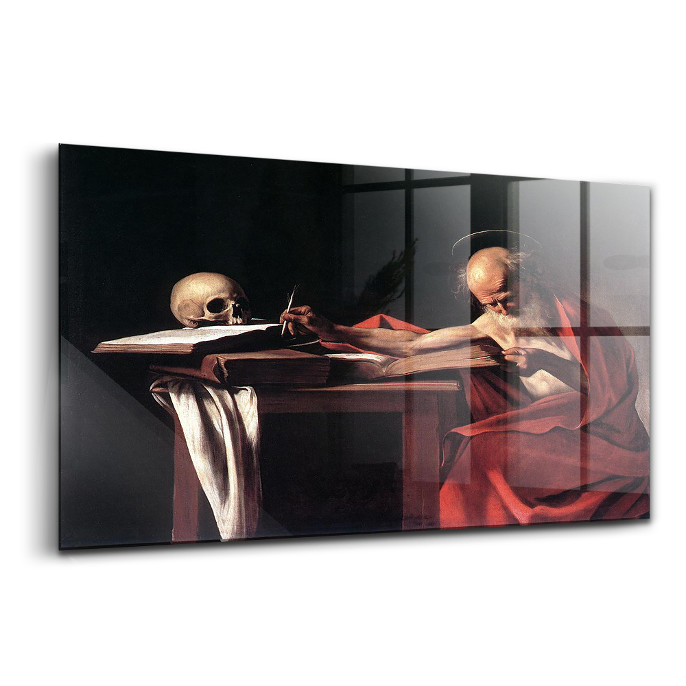 Skleněný obraz Anatomie člověka spisovatele