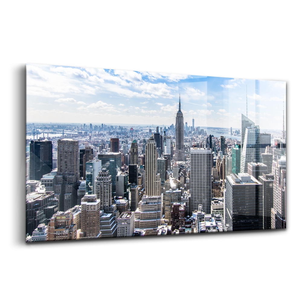 Obraz ze skla Empire state building New York