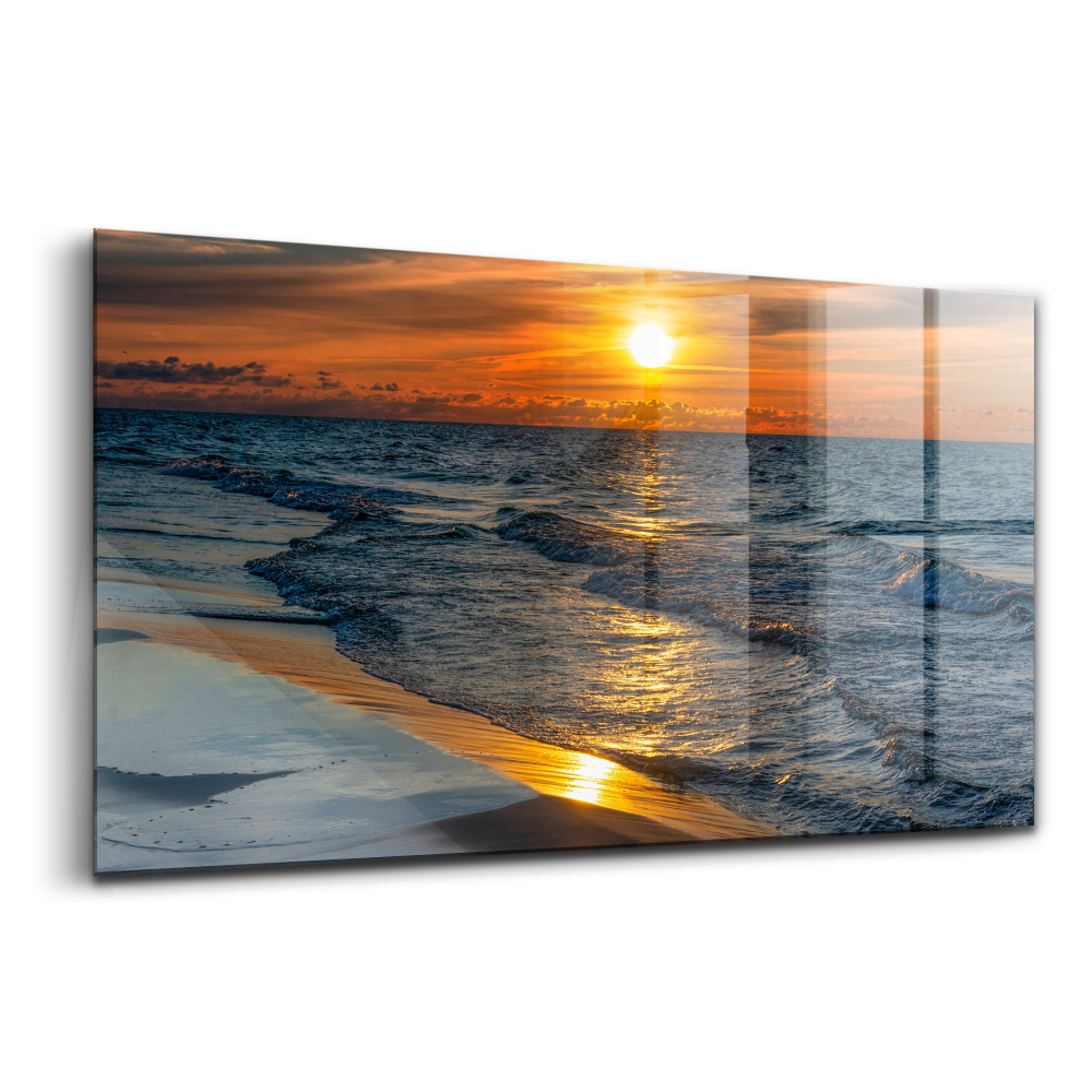 Skleněný obraz na zeď Władysławowo baltické moře