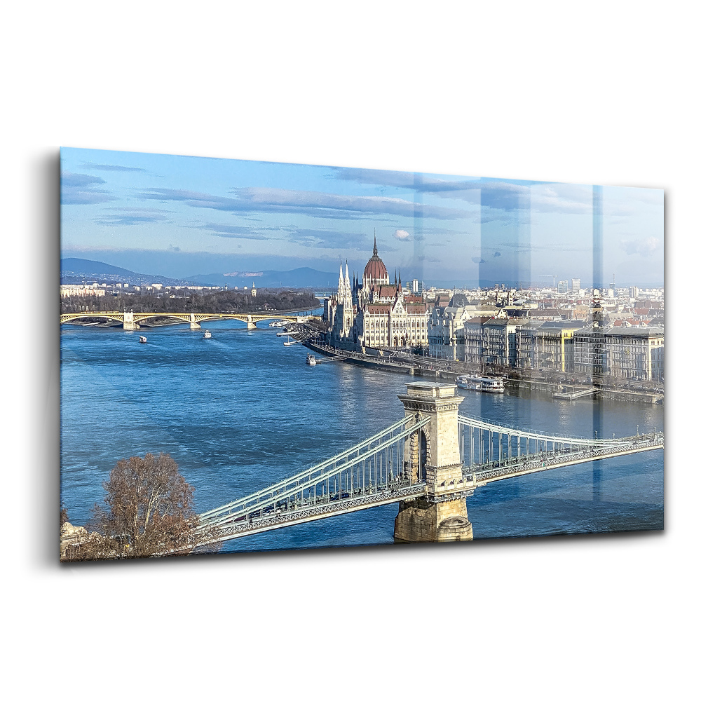 Obraz ze skla Budapešťský most