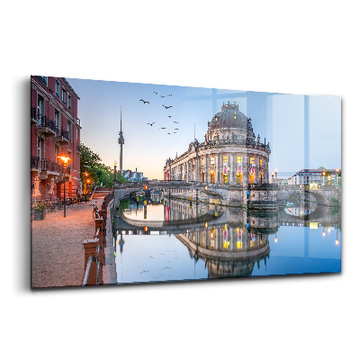 Skleněný obraz na zeď Bodeho muzeum v Berlíně