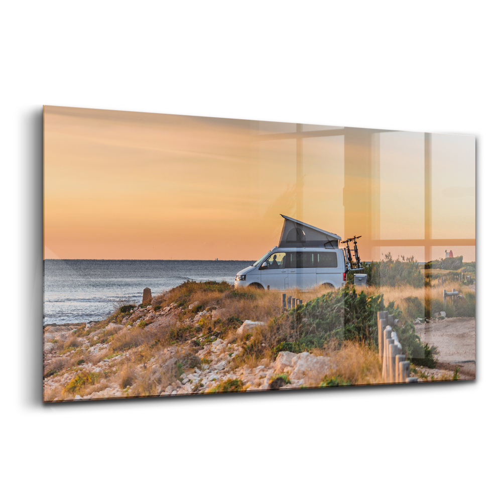 Skleněný obraz na stěnu Prohlídka Španělska