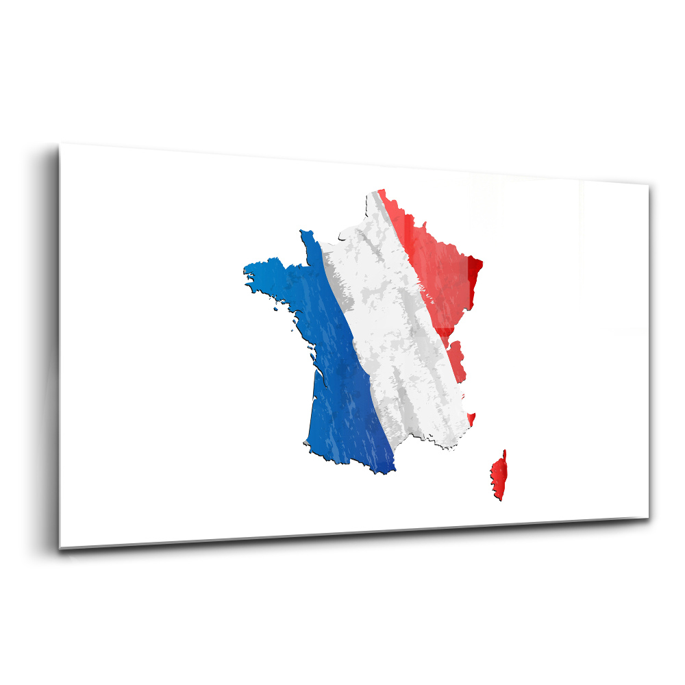Obraz ze skla Vlajka Francie