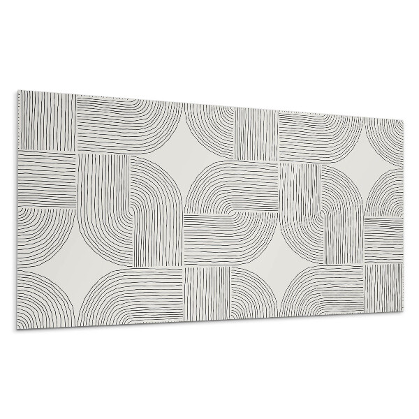 Pvc obkladový panel Geometrické linie v rozvržení