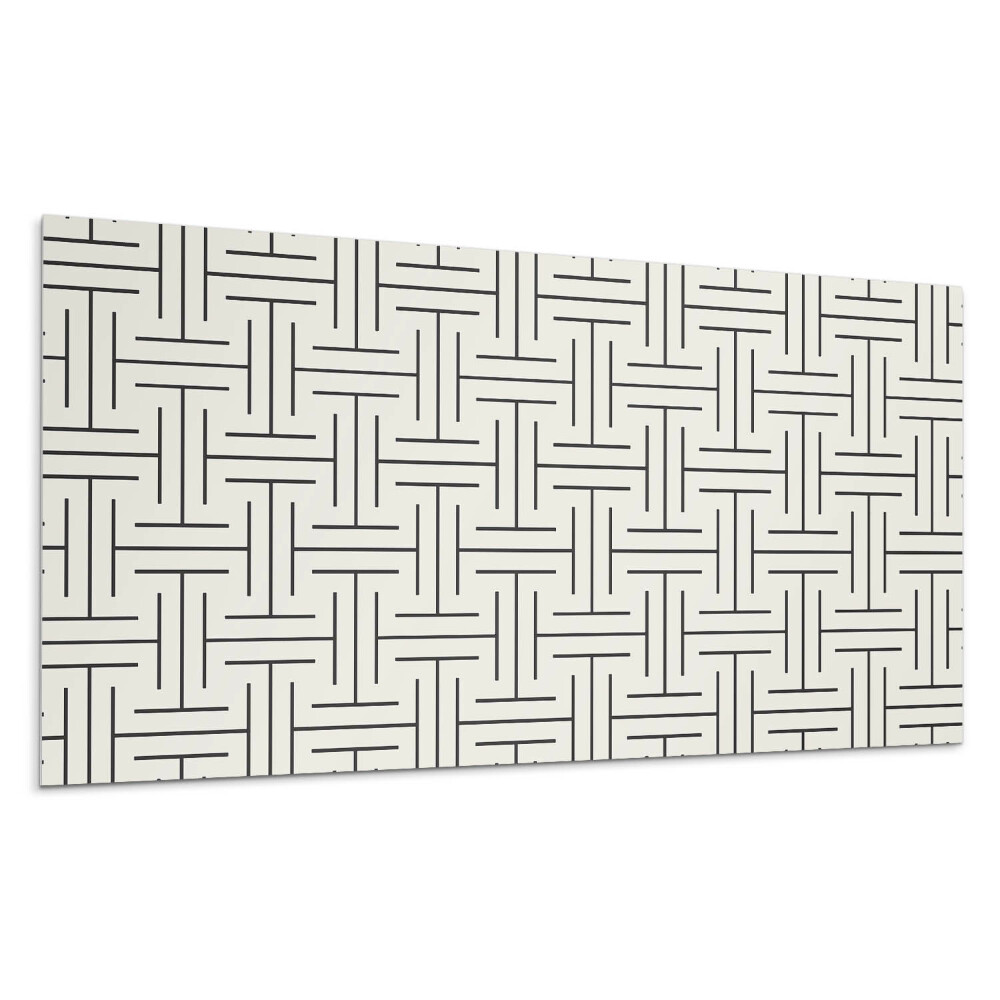 Dekoracni panel Geometrický kostkovaný vzor