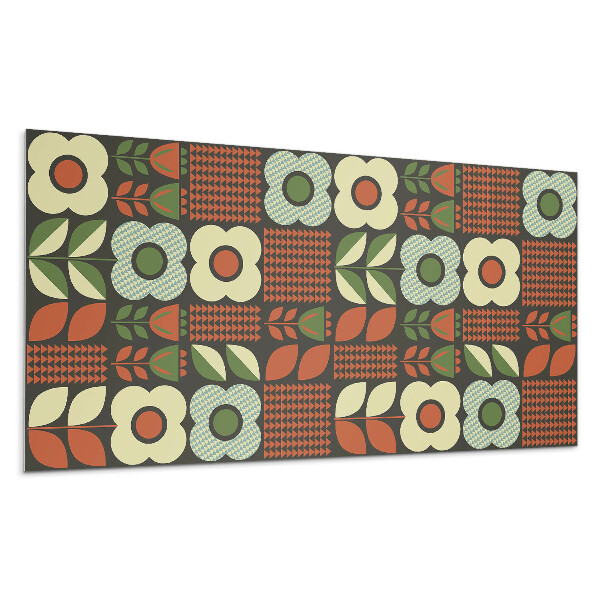 Pvc obkladový panel Květinové vzory a postavy