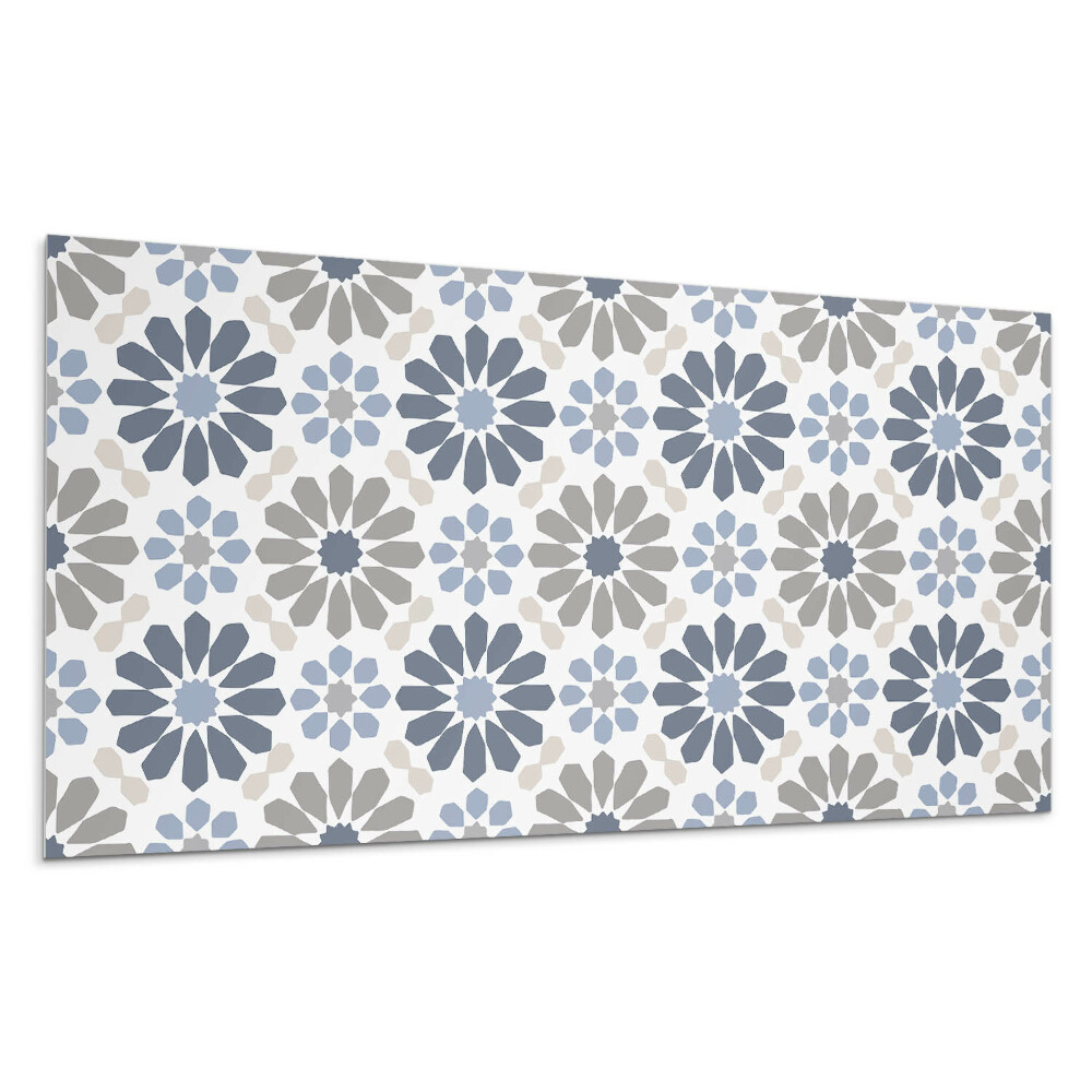 Dekoracni panel Květinový vzor v symetrii