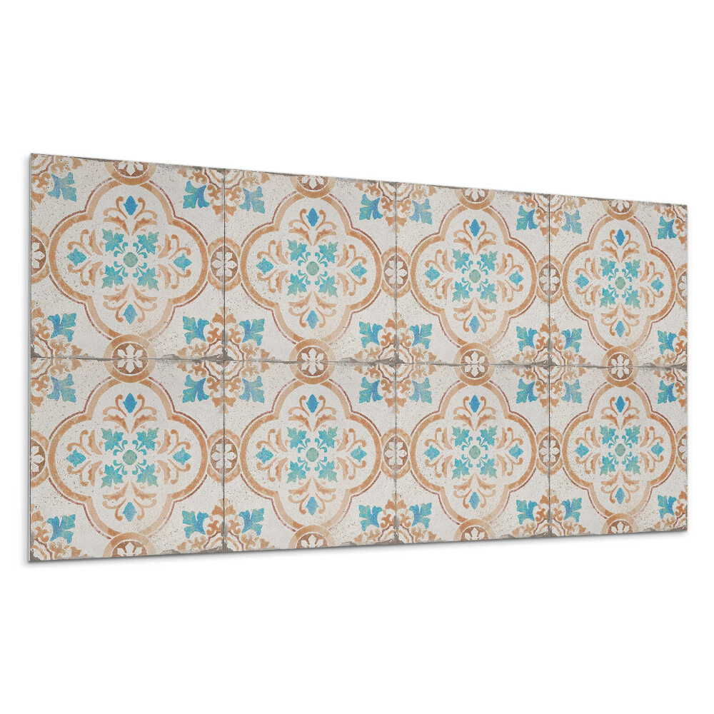 Panel na zeď Dekorativní motiv s květinami