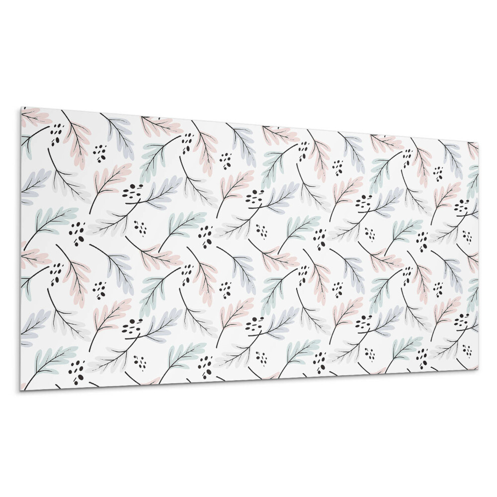 Nástěnný panel Jemný rostlinný vzor