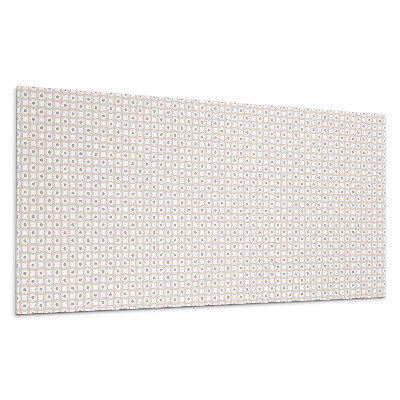 Panel na zeď Vzorek s kruhy v mřížce