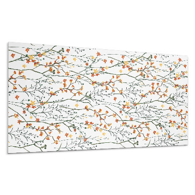 Pvc obkladový panel Květinový vzor na pozadí