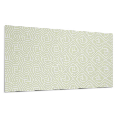 Nástěnný panel Vlny ve spirálovém vzoru