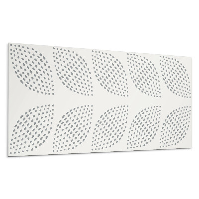 Nástěnný panel Listový vzor s tečkami