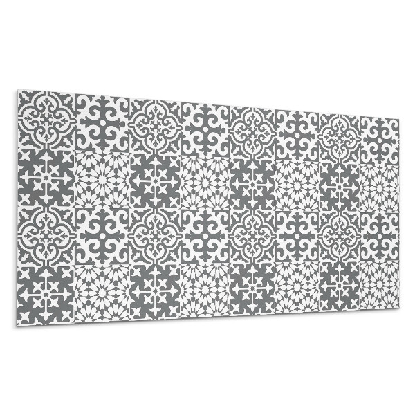 Nástěnný panel Dekorativní vzory na dlaždicích