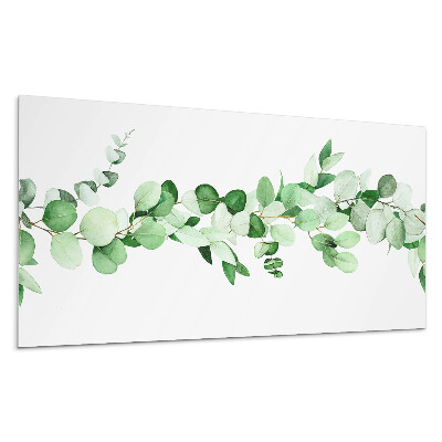 Nástěnný panel Listy v jemné vazbě