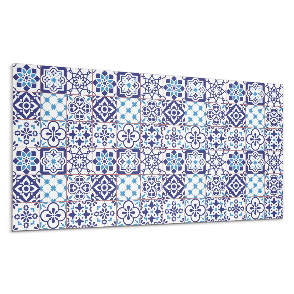 Nástěnný panel Geometrické vzory v dlaždicích