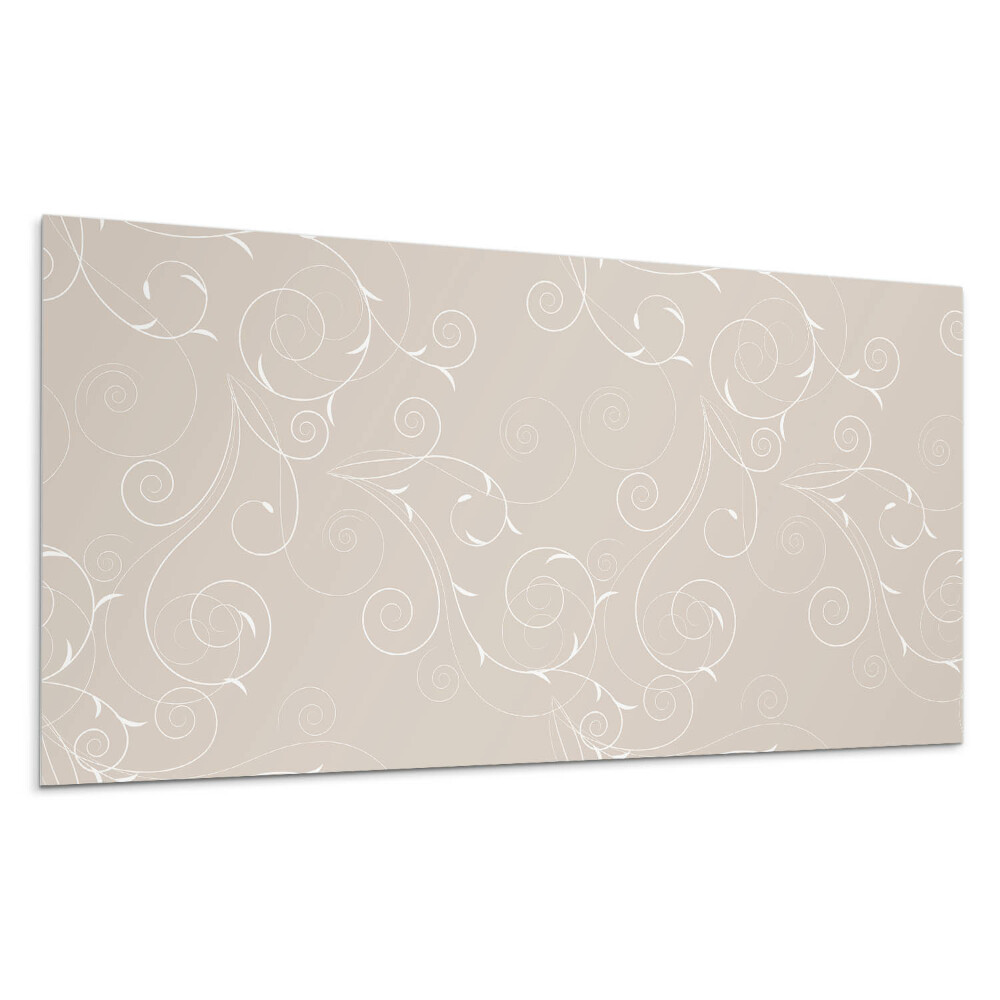 Pvc obkladový panel Jemné spirály a listy