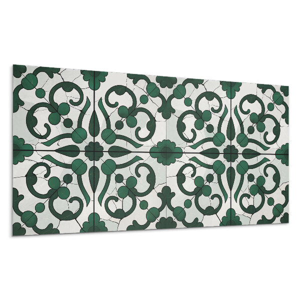 Nástěnný panel Rostlinný vzor s ornamenty