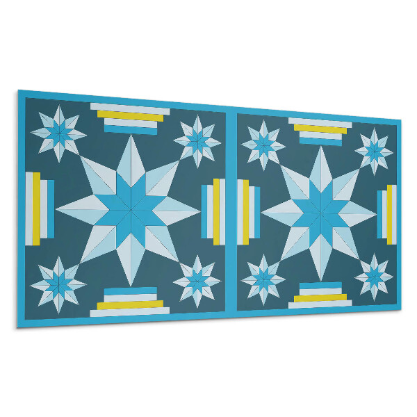Panel na zeď Geometrické hvězdy v uspořádání