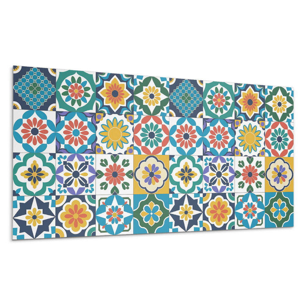 Pvc obkladový panel Květinové a geometrické vzory