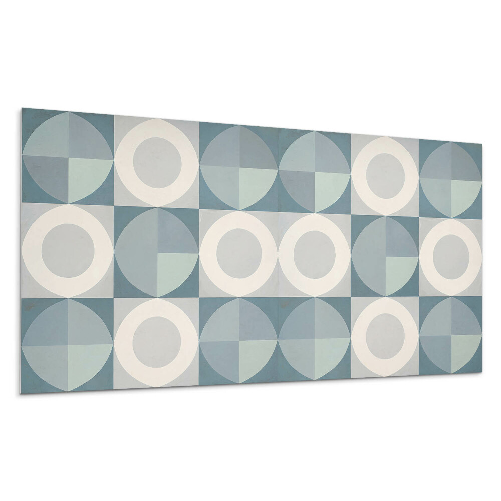 Pvc obkladový panel Geometrie kruhů a tvarů