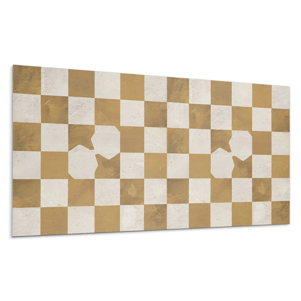 Nástěnný panel Abstraktní šachovnicový vzor