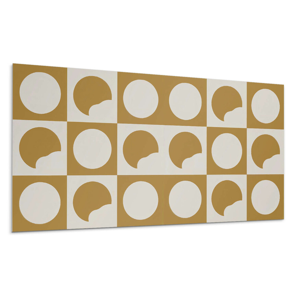 Dekoracni panel Abstraktní kruhy s mezerami