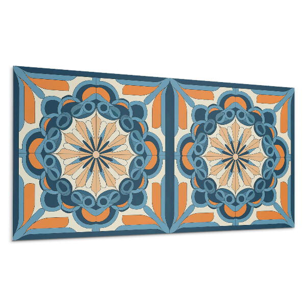 Nástěnný panel Mandalový vzor s květinovým motivem