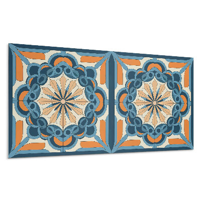 Nástěnný panel Mandalový vzor s květinovým motivem