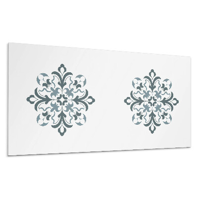 Nástěnný panel Květinový vzor v symetrii