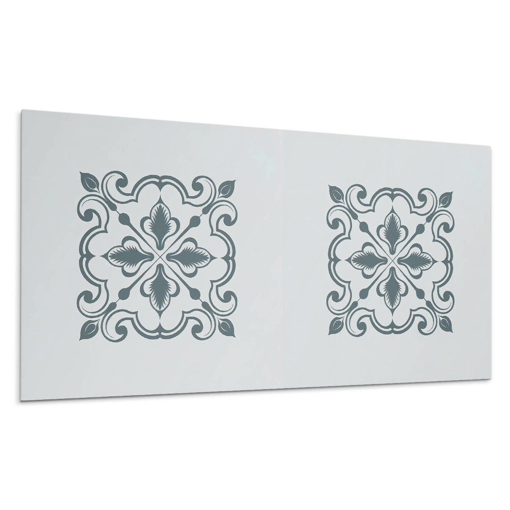 Dekoracni panel Rostlinný vzor s ornamenty