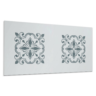 Dekoracni panel Rostlinný vzor s ornamenty