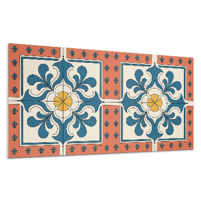 Panel na zeď Lidový vzor s květinami