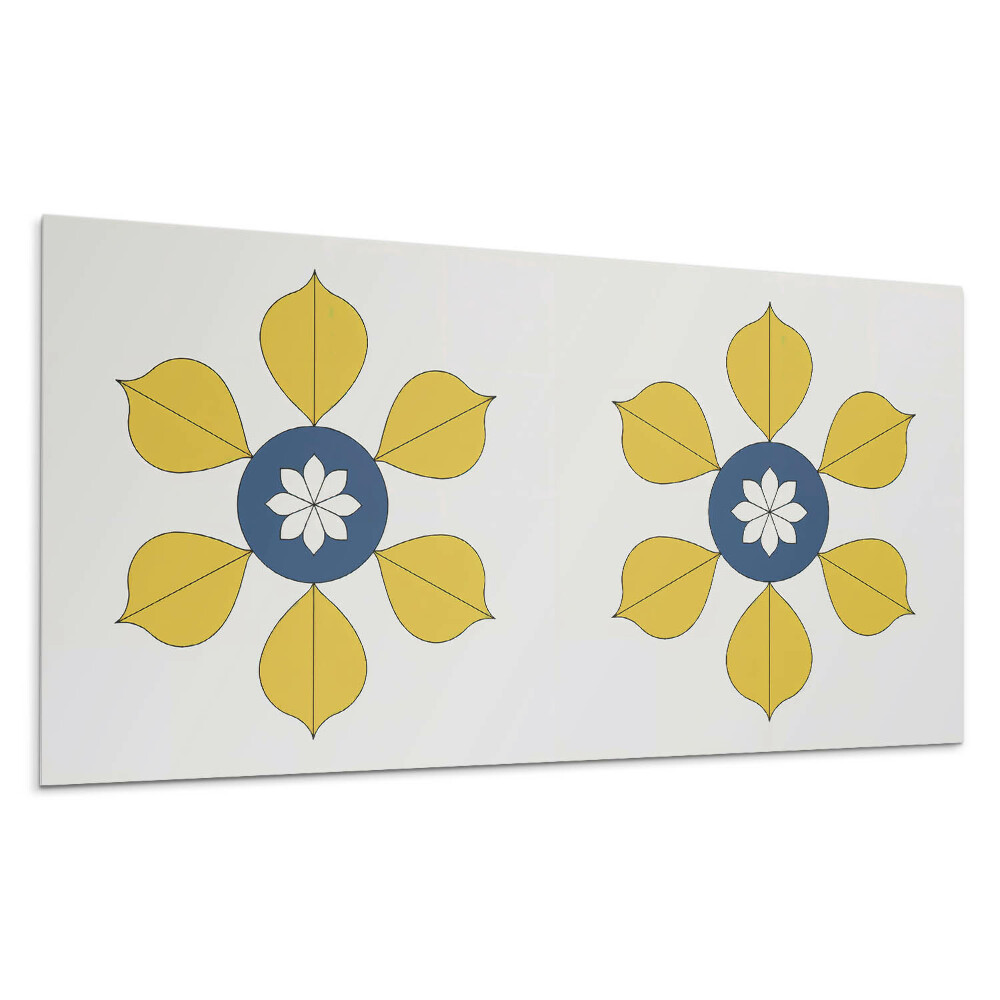 Pvc obkladový panel Květinový vzor s listy