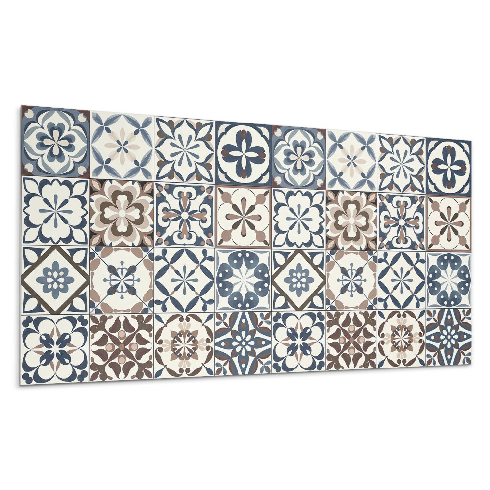 Nástěnný panel Dekorativní vzory dlaždic