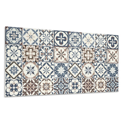 Nástěnný panel Dekorativní vzory dlaždic